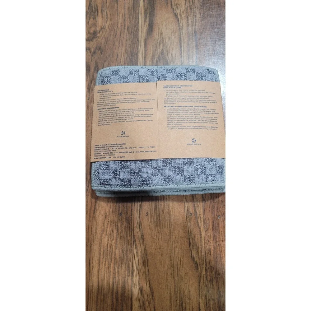 Norwex  New Eviroscrub 3pack Grey